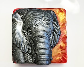 Majestic Elephant Soap Bar - Vegan, Safari-Inspired, Perfect for Elephant Lovers