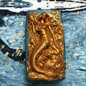 Sparkling Mermaid Soap - Glittering Ocean Bar, Perfect Mermaid Gift