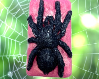 Handcrafted Tarantula Soap - Spooky, Sensational, and Perfect for Halloween!