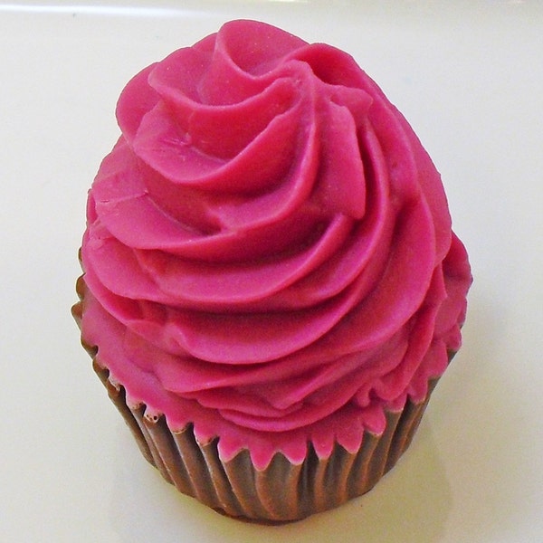 Cupcake Soap Strawberry Scented Chocolate Cupcake Vegan