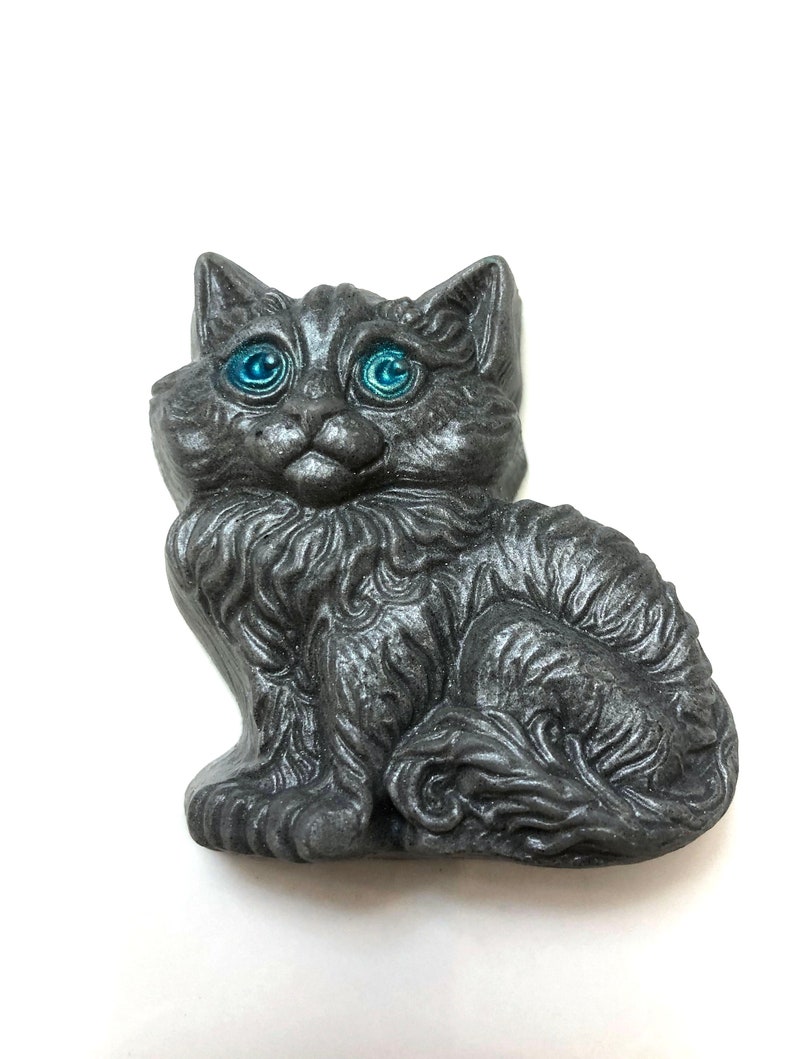 Cat Soap Kitten Soap Kitty Soap Cat Lover Gifts Handmade Etsy