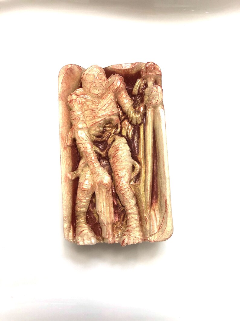 Mummy Soap Mummy Gifts Mummy Statue Halloween Soap Monster Etsy