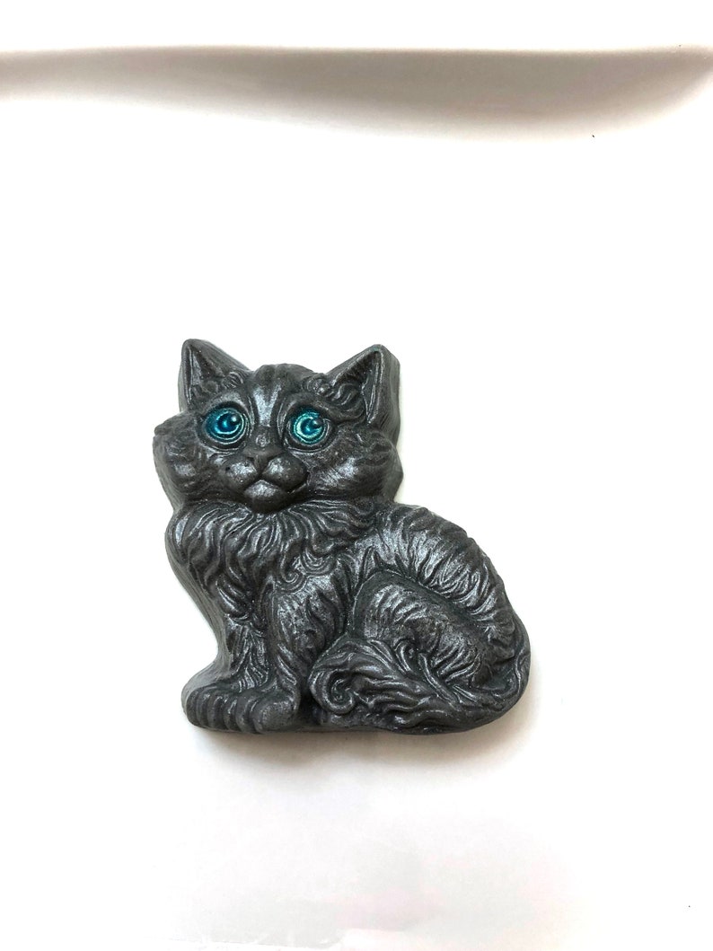 Cat Soap Kitten Soap Kitty Soap Cat Lover Gifts Handmade Etsy