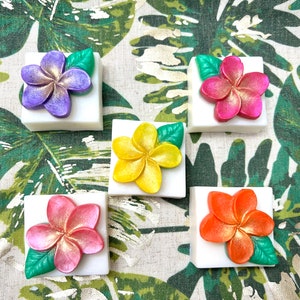 Hawaiian Soap, Plumeria Guest Soap, Plumeria Scented