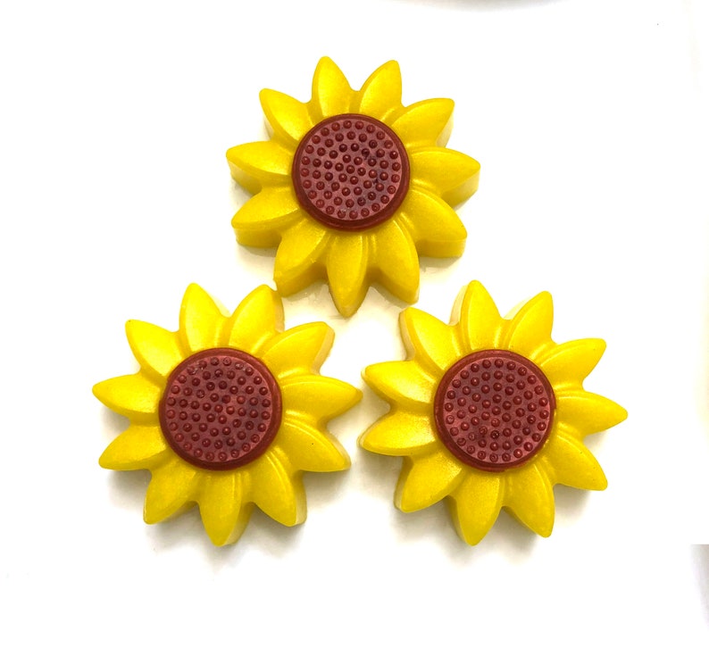 Sunflower Soap Flower Soap Soap for Mom Etsy