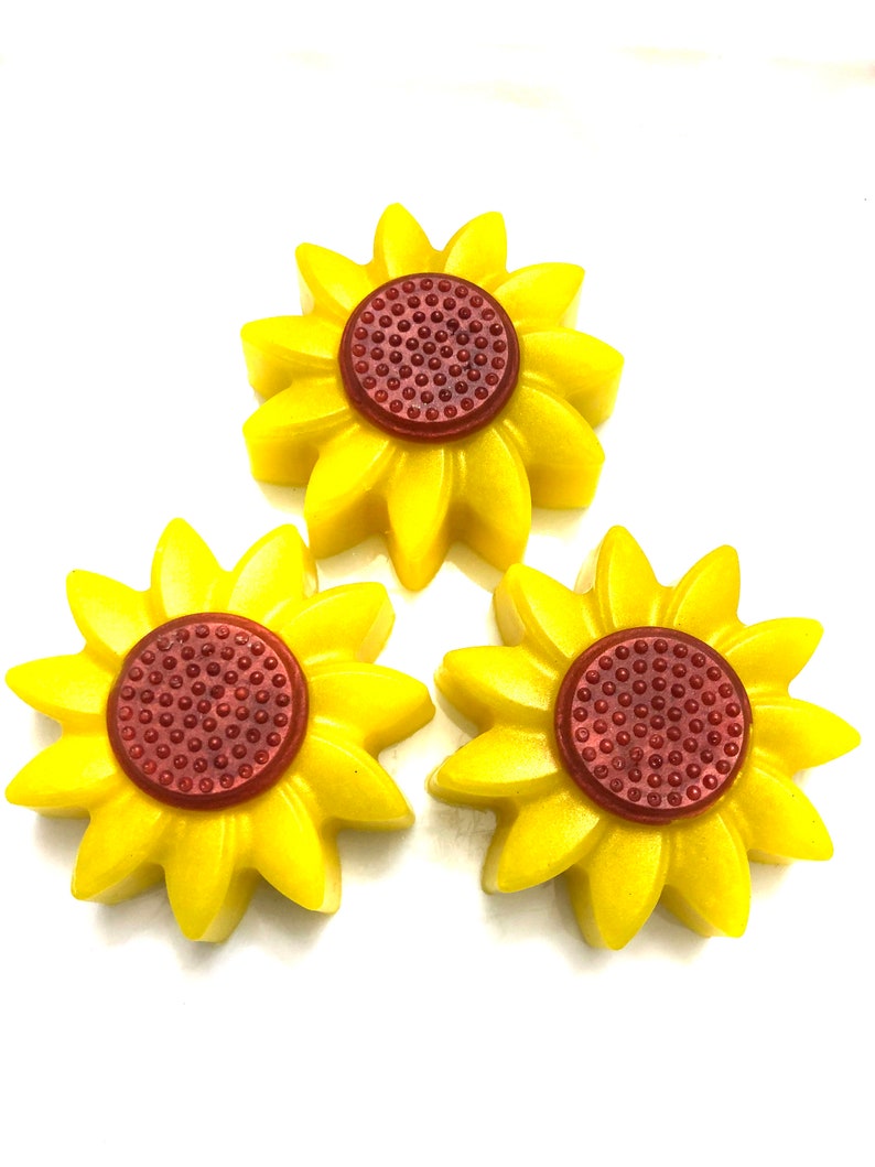 Sunflower Soap Flower Soap Soap for Mom Etsy