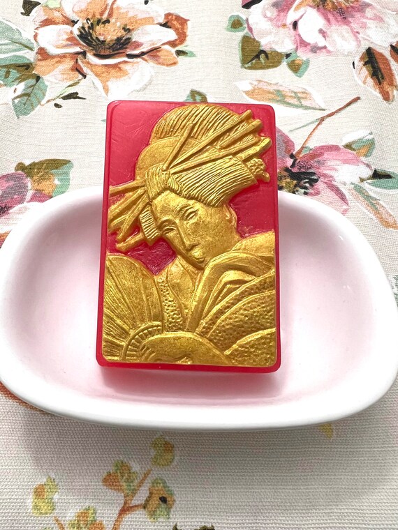 Geisha Soap | Custom Scent Color | Japanese Decor | Vegan