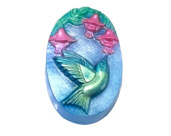 Hummingbird Soap, Bird Lover Gift, Garden Decor