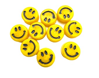 Smiley Face Soap Embeds – Fun & Whimsical Additions for Your Bath and Body Creations!