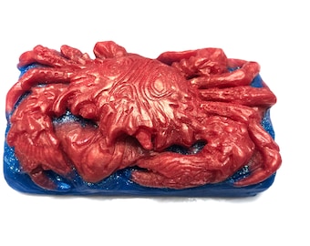 Crab Soap, Sea Spider, Ocean Crab, Ocean Decor, Beach Decor, Vegan Soap, Bar Soap, Glitter Soap, Beach Soap, Boston Crab, Crab Bake