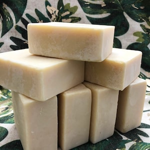 Cocoa Butter Soap, Fragrance Free Soap, 1 Bar of Soap, 4 Ounce