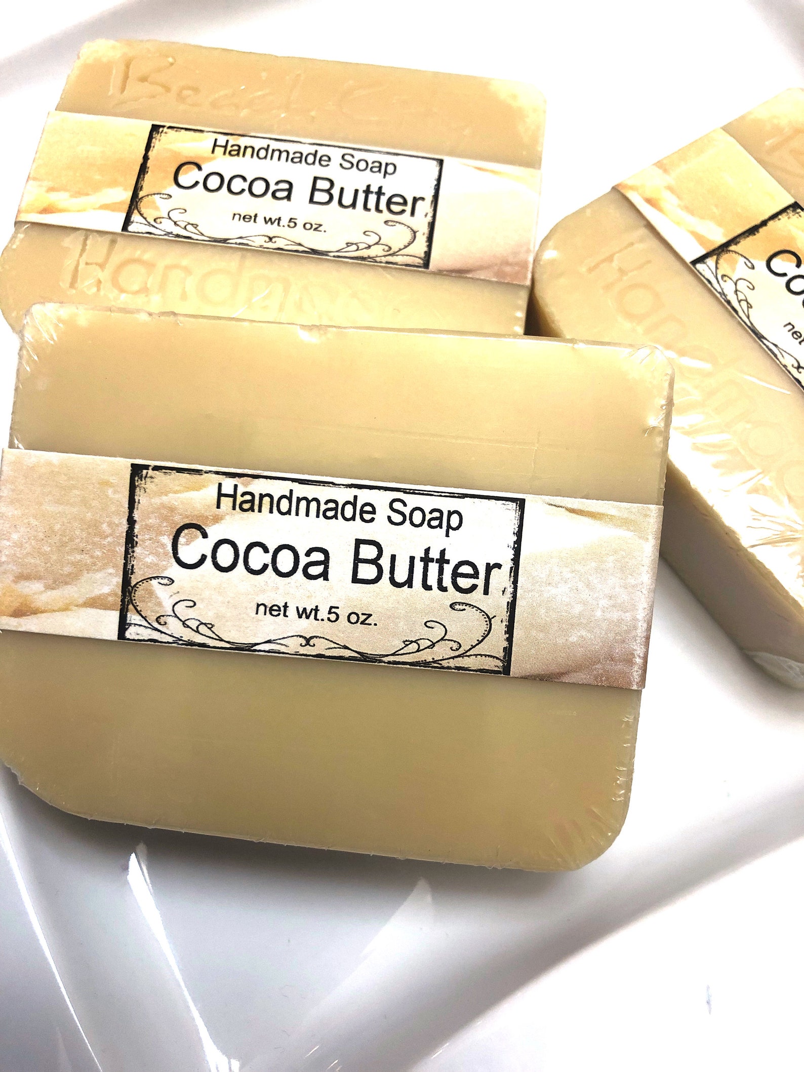 Cocoa Butter Soap Fragrance Free Soap 1 Bar of Soap Etsy