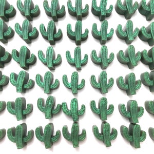 Cactus Mini Soap, 10 pieces, Cactus Party Favors, Embed Soap