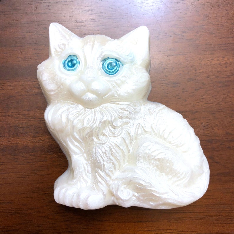 Cat Soap Kitten Soap Kitty Soap Cat Lover Gifts Handmade Etsy