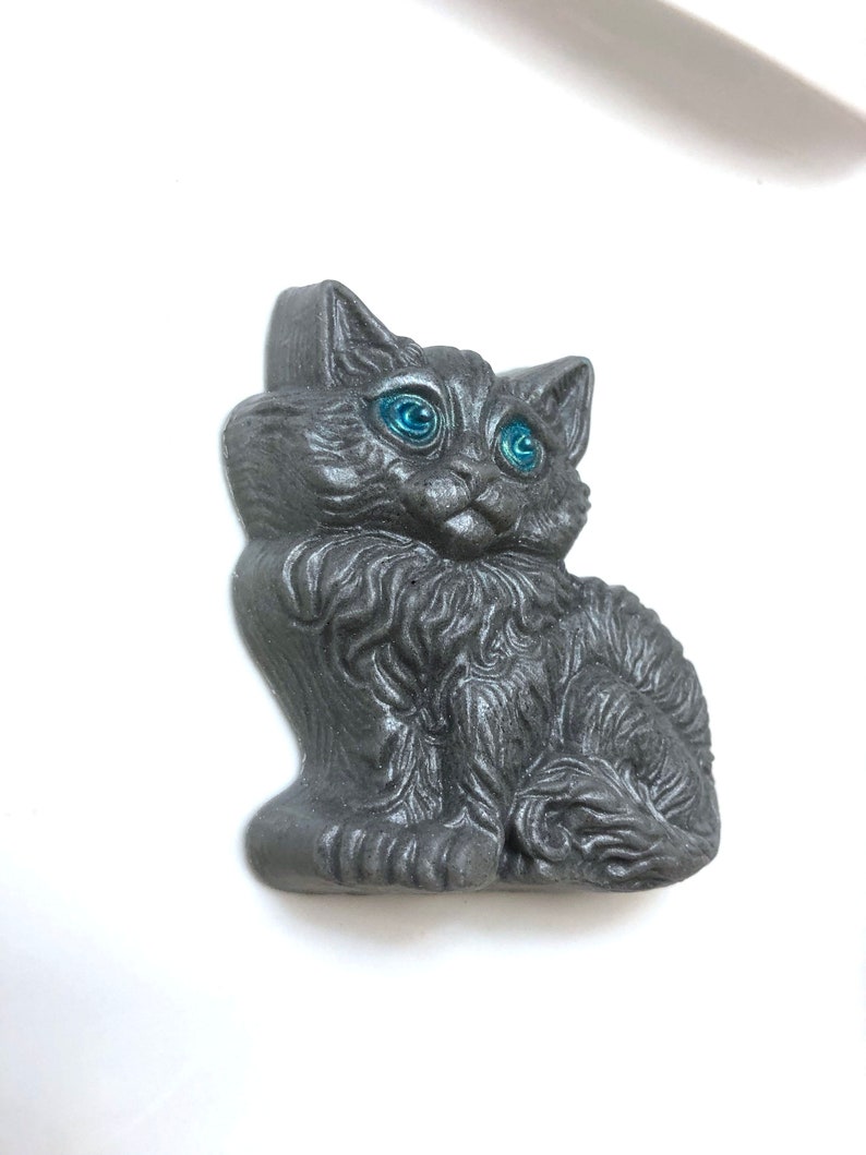 Cat Soap Kitten Soap Kitty Soap Cat Lover Gifts Handmade Etsy