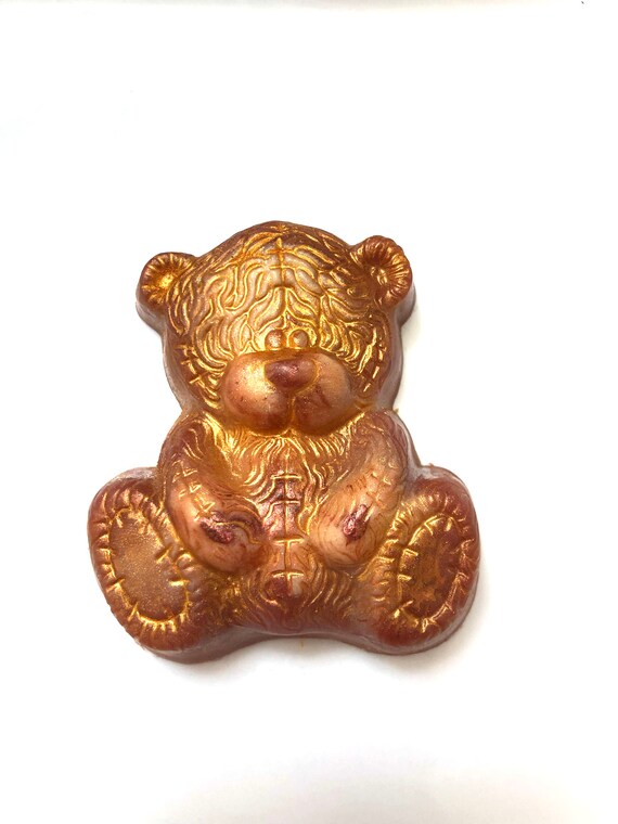 teddy bear baby soap