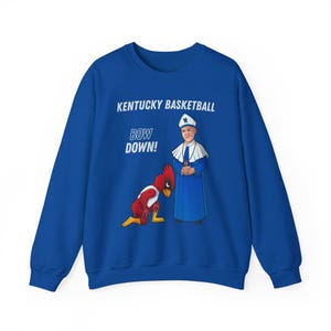 Sudadera de baloncesto del Reino Unido Envío gratuito Sudadera unisex Pope Bow Down Wildcats Heavy Blend™ con cuello redondo