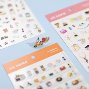 Adorables autocollants quotidiens pour journal et agenda / Autocollants de tous les jours pour agenda Autocollants pour agenda Autocollants pour amateur de papeterie, idée cadeau