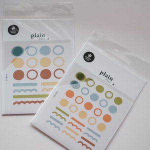 Korean Planner Stickers / Suatelier Stickers Plain Deco Stickers for Planner Stickers for Journaling Lover Gift Idea