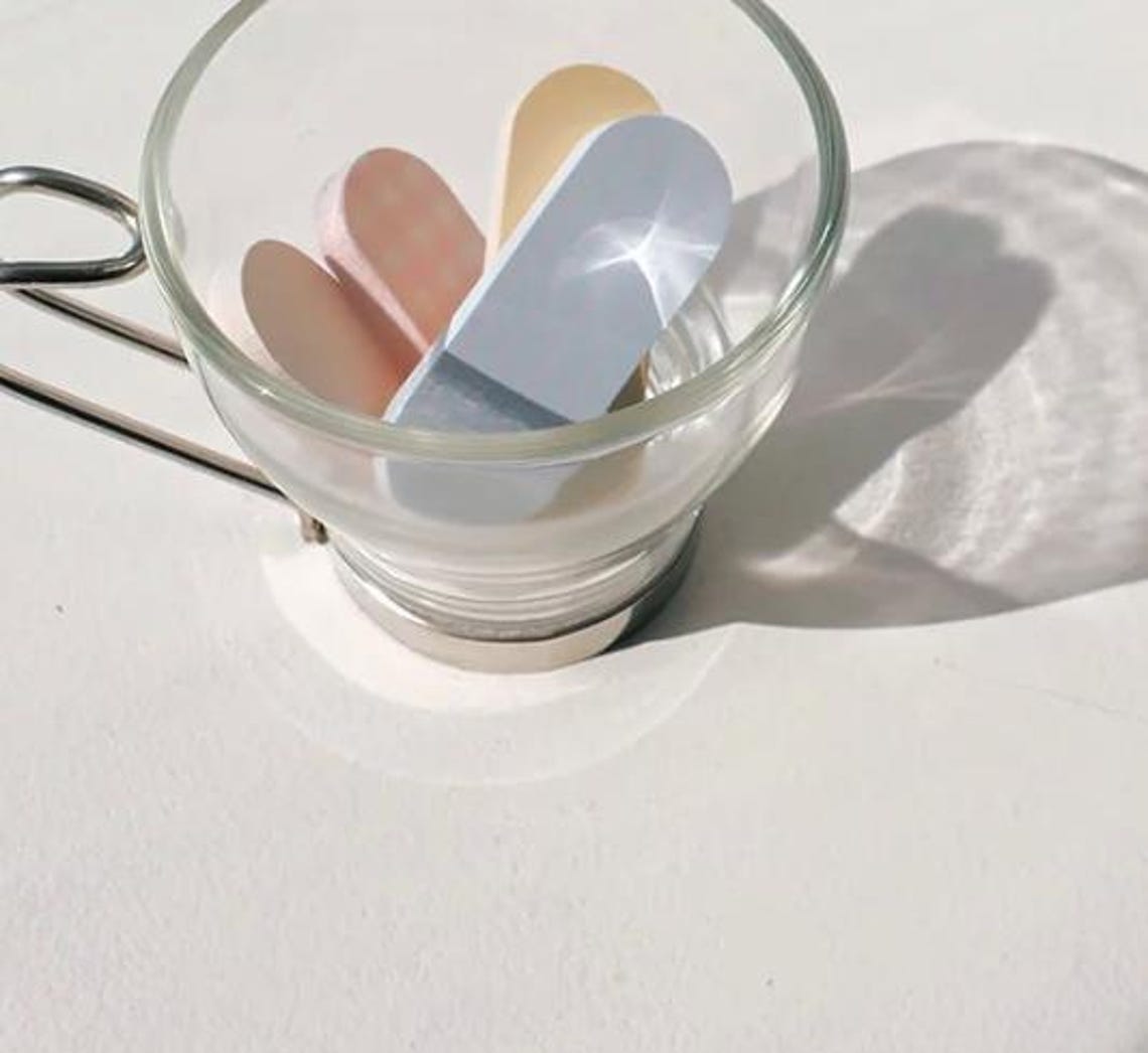 Sticky Beautful Design Pastel Rounded Sticky Note Set - Suatelier Design Aesthetic Sticky Memo ...