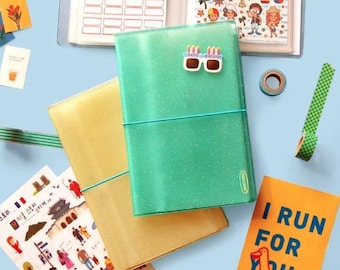 Sticker Book/Pouch // Jam Sticker Book 잼스티커북 긴사이즈 Long Pocket Sticker Organizer for Sticker Lover Gift Idea for Stationery Lover