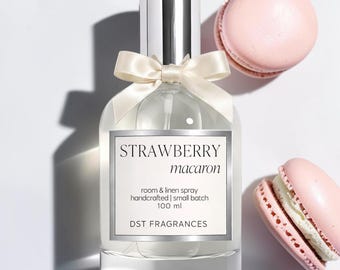 Strawberry Macaron Room + Linen Spray