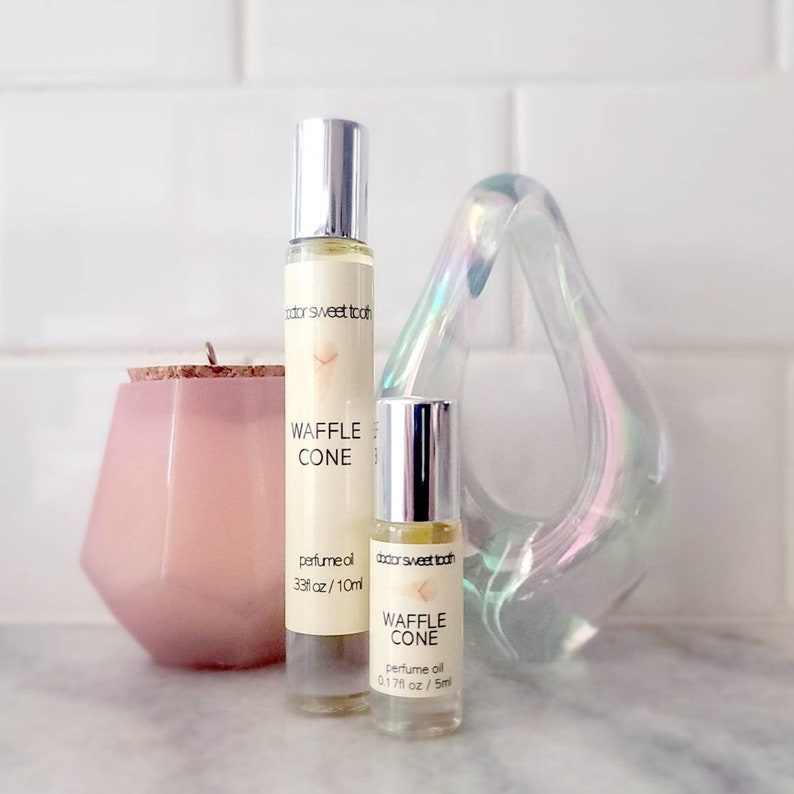 Waffle Cone Handmade Perfume Oil Rollon Etsy