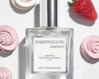 Marshmallow Strawberry Roll-On Perfume Oil