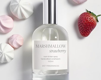 Marshmallow Strawberry Room + Linen Spray