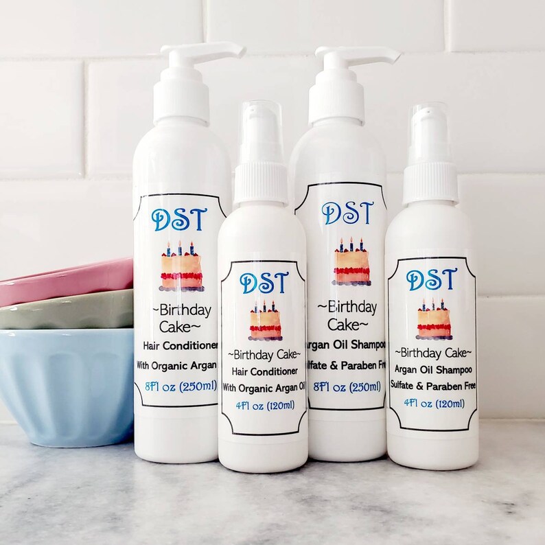 MARSHMALLOW FLUFF Argan Oil Shampoo & Conditioner Set Sulfate Etsy