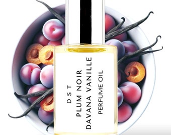 Plum Noir & Davana Vanille Perfume Oil Roll-On