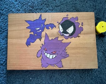 Ghost Trio Gastly, Haunter, Gengar