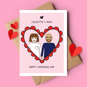Carte de portrait d’anniversaire ou de mariage personnalisée image 4