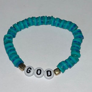 God Beaded Bracelet
