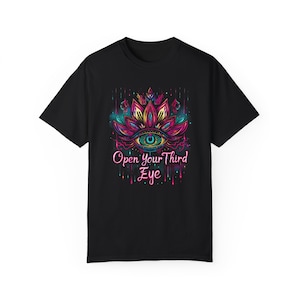 Psychedelic T-Shirt, Spiritual T-Shirt, Yoga Shirt, Chakra Shirt, Meditation Clothing, Third Eye T-Shirt,  Spiritual Awakening Shirt