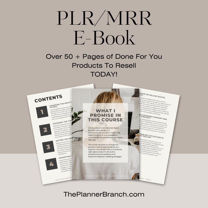 How to Create and Sell Digital Products Guide With Master Resell Rights ...