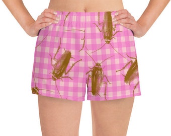 Doin' the Roach Women's Athletic Swim Shorts