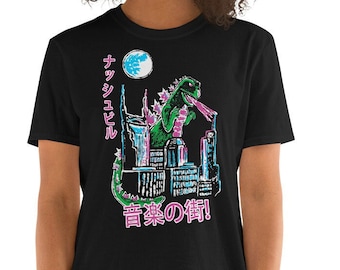 Godzilla Over Nashibiru Unisex T-Shirt