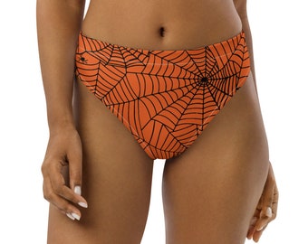 Spooky Summer High-waisted Bikini Bottom