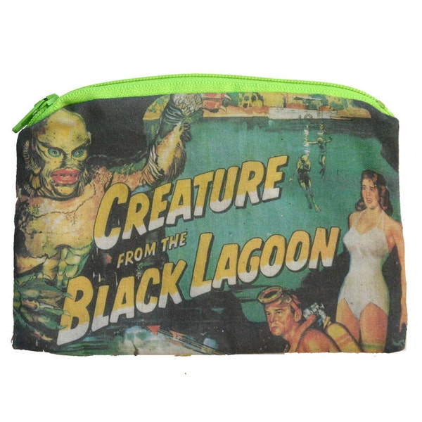 Creature from the Black Lagoon - Vintage Horror - Zipper Pouch