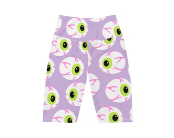Super Kawaii Eyeball Biker Shorts