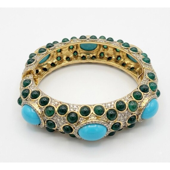 Kenneth Jay Lane KJL Vintage Indian Revival Mogul… - image 2