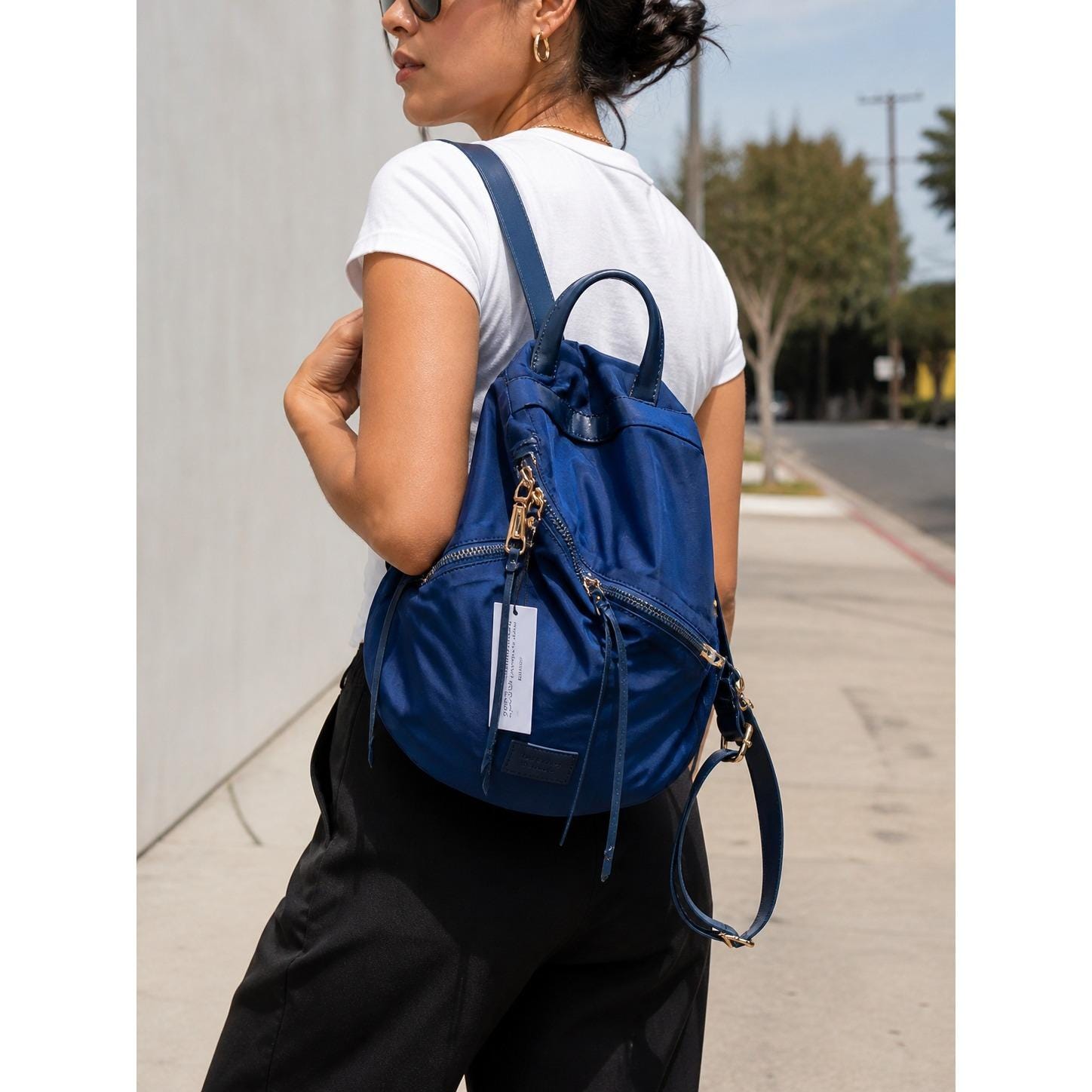 Rebecca Minkoff Women\'s Nylon Backpack/ Everyday Bag Rebecca Minkoff Nylon Always on MAB Backpack, Vintage Pink  main image 3