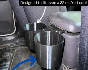 Portavasos trasero compatible con Cherokee XJ 97-01 - "Nuevos colores disponibles ahora"