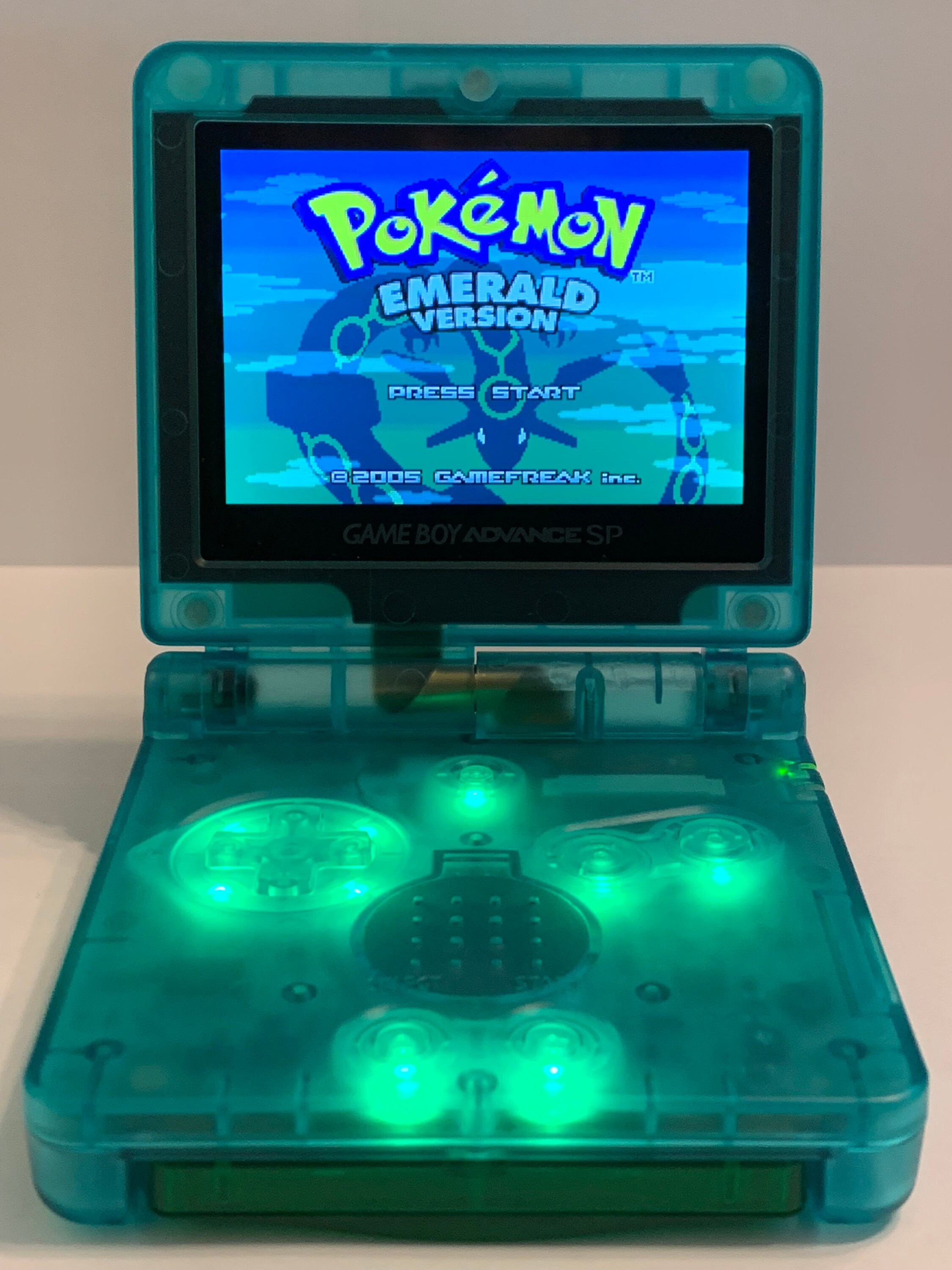 564 gbasp おとなしく ゲームボーイアドバンスSP ブルー
