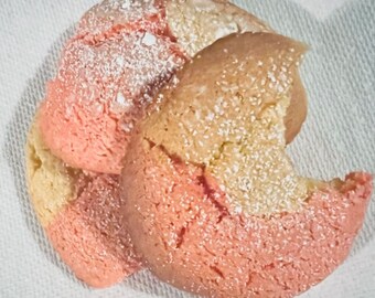 Strawberry Lemon Cake Cookies