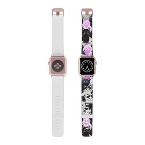 Cute Cat Design Watch Band for Apple Watch