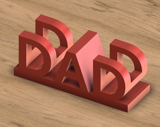 Personalized 3D Printed Glasses Holder: Custom Initial Eyewear Stand
