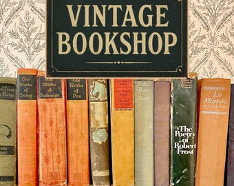 CHOIX ! Librairie vintage • Livres anciens et de collection • Coffrets de livres classiques