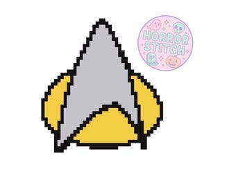 Patrón de punto de cruz de Star Trek (descarga digital)